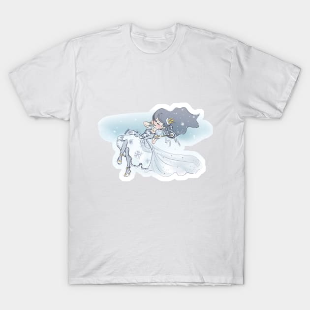 The Frozen Queen T-Shirt by Kittykaya